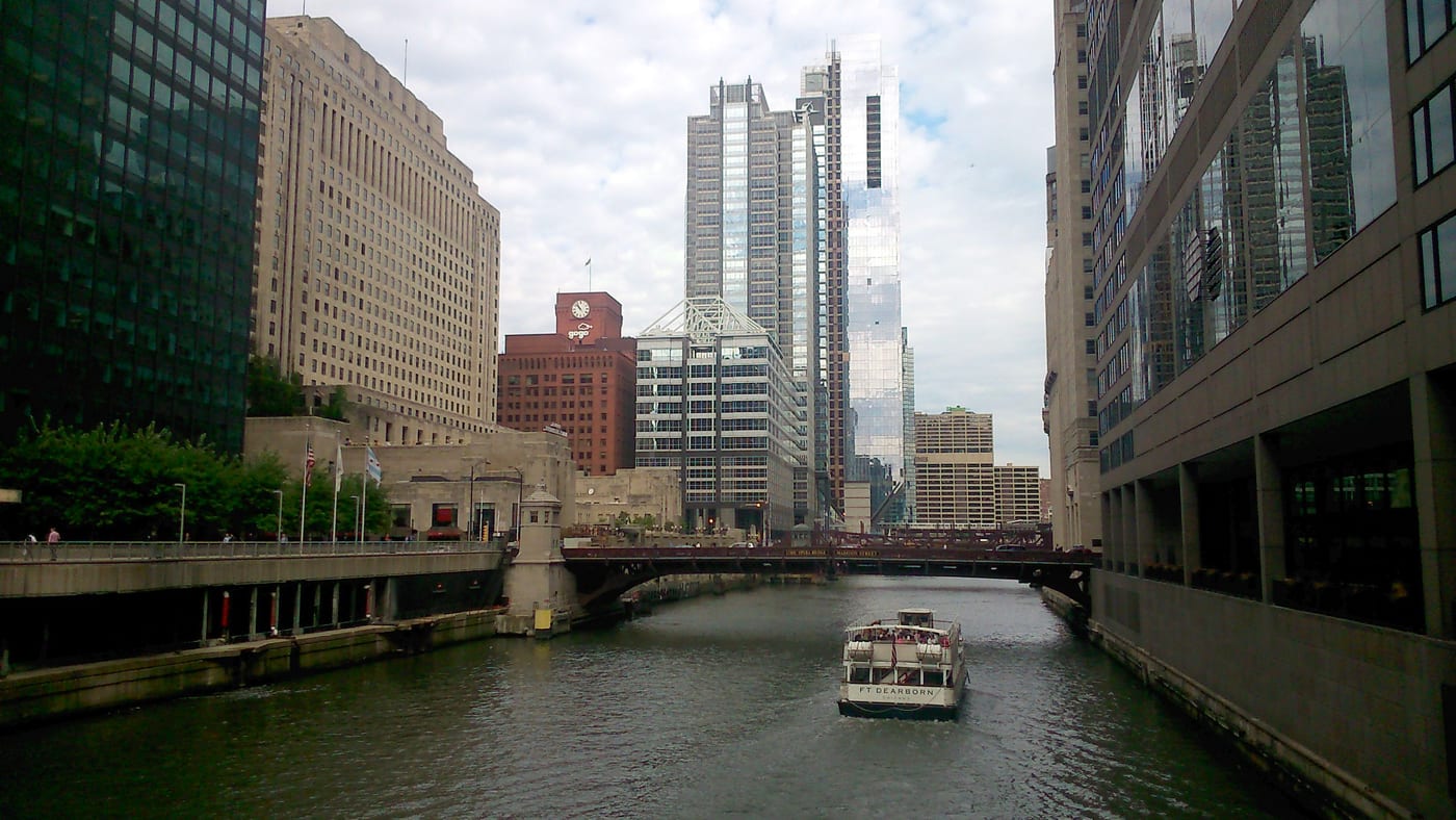 Kanál pretekajúci cez mesto