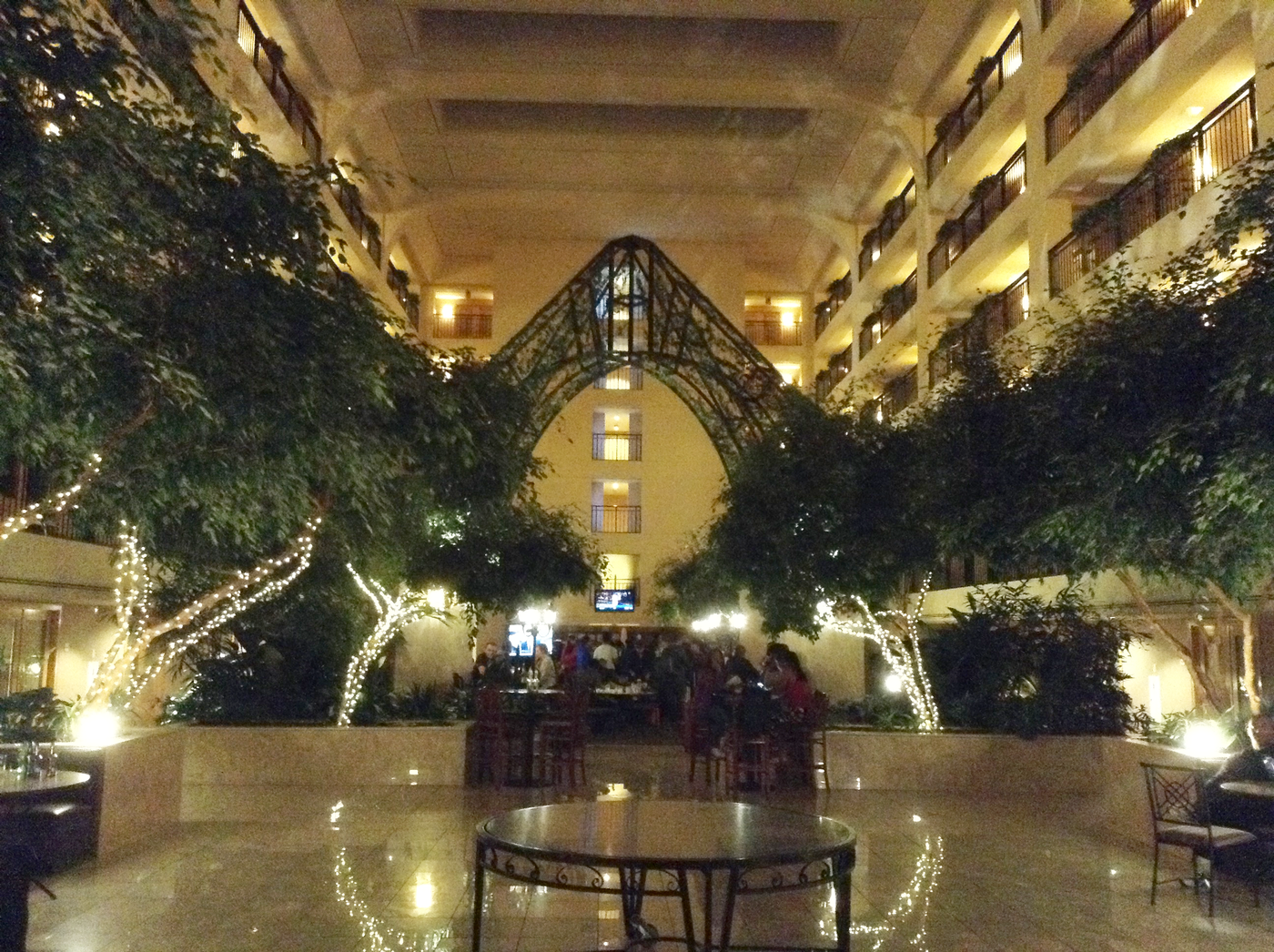 V hoteli, kde sme večerali aj raňajkovali