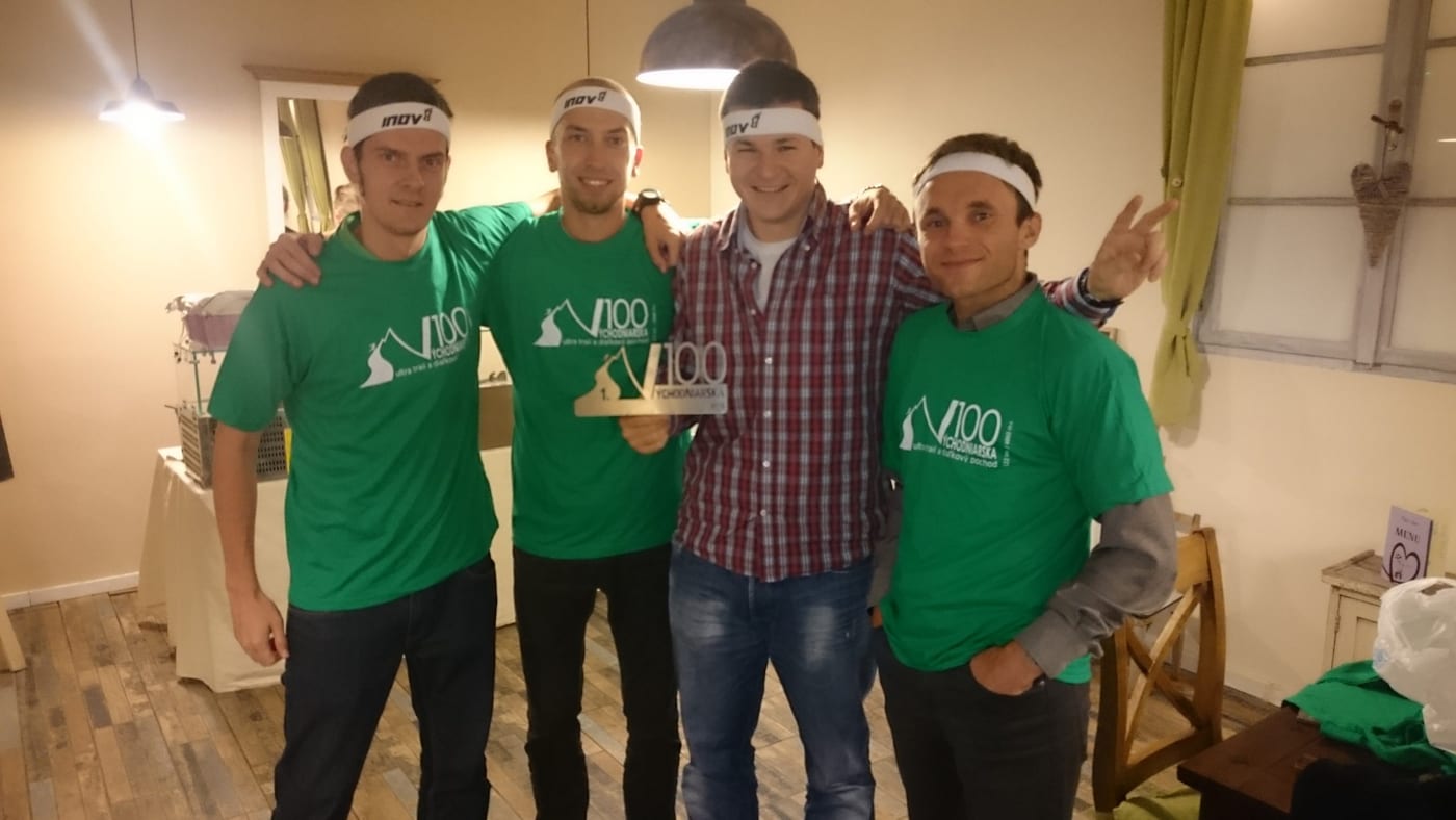 V100 2015 a časť štafety Štvané zvery