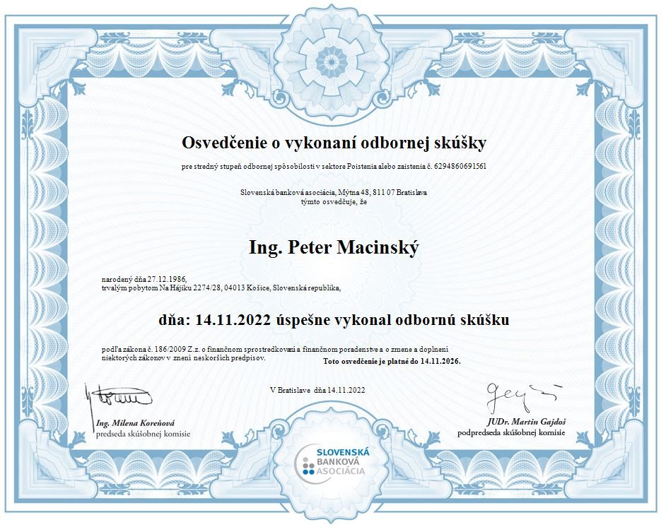 Poistenie a zaistenie